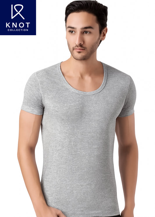 Knot Premium Short Sleeve Gray Vest