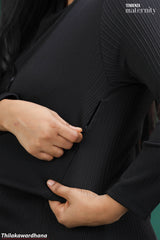 Tendenza Twin Zippers Maternity Feeding Dress