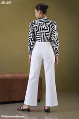 Akasi High Waist Linen Pant