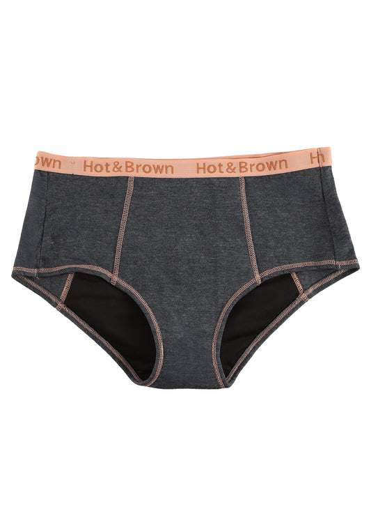Hot & Brown Leak Proof Sanitizer Brief