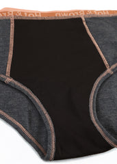 Hot & Brown Leak Proof Sanitizer Brief
