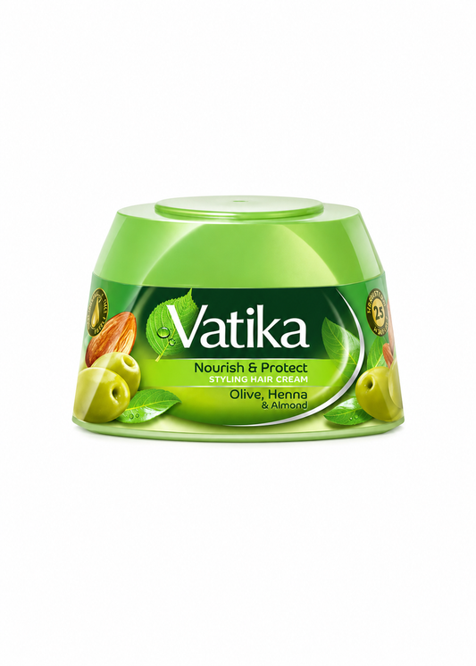 Vatika Nourish and Protect Hair Styling Cream-140ml