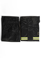 Unisex Contrast Detail 2pcs Premium Raincoat