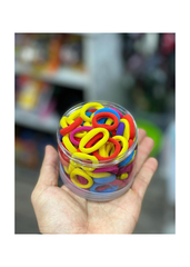 Hair Elastic Band Box With Various Colors