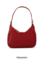 Chrisbella Imported Leather Hand Bag