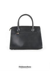 Chrisbella Imported Leather Hand Bag