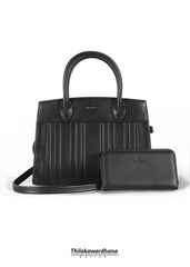 Chrisbella Imported Leather Hand Bag