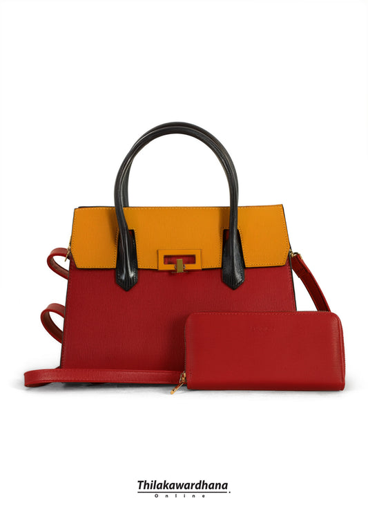Women's Imported Leather Hand Bag