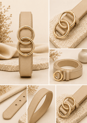 Women's Double Ring Belt