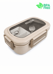 Lunch Box with Divider & Spoon – 1100ml | BPA-Free