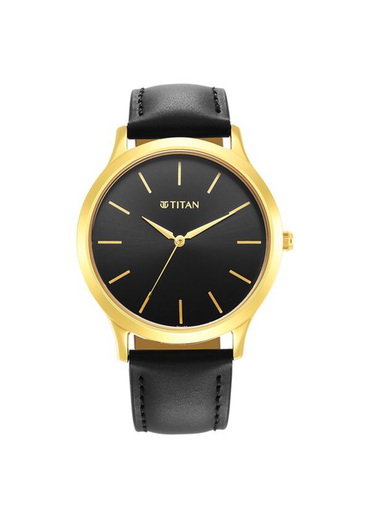 Titan Karishma Radiance Black Watch for Men