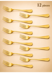 Luxury Dinner Forks Set – 12PCS