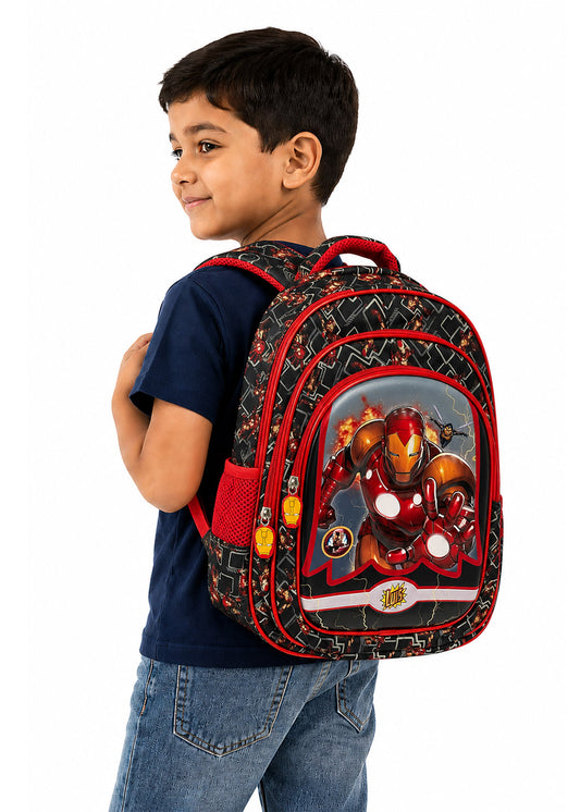Backpack Iron Man School Bag