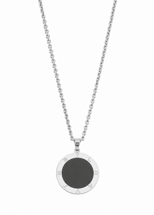 Men's Luxury Round Pendant Necklace