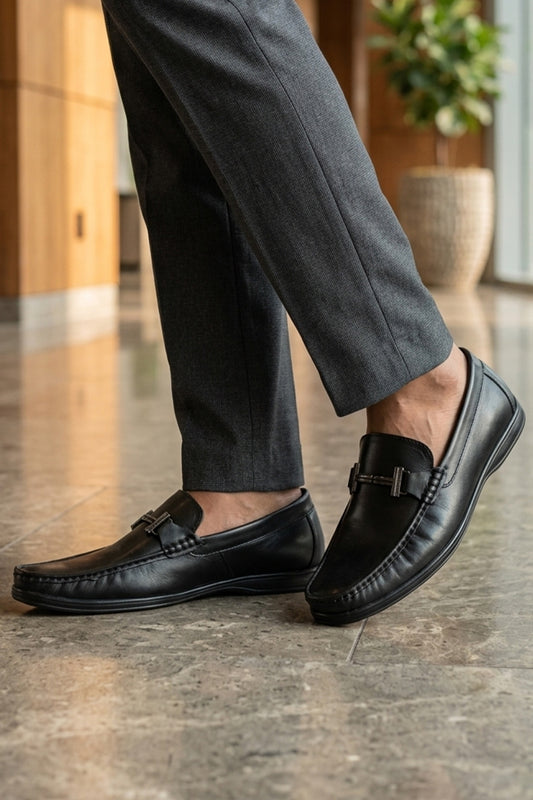 Caliber Executive Loafer Leather Shoe
