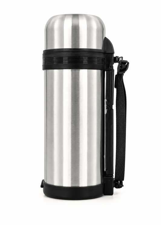 Stainless Steel Hot & Cold Travel Vacuum Flask - 1.5L