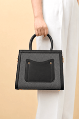 Imported Leather Hand Bag