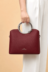 Imported Leather Hand Bag