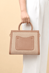 Imported Leather Hand Bag