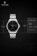 Titan Men's Watch - NT1584SM04