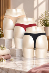 Amante Microfiber Thong - 3Pcs Pack (Multicolor)