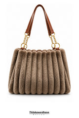 Elegant Fur Shoulder Bag
