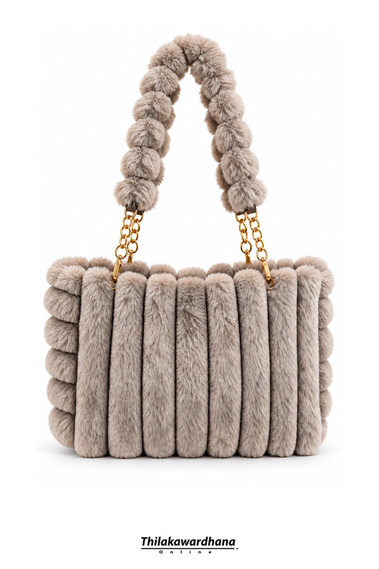 Elegant Fur Shoulder Bag