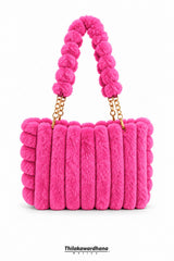 Elegant Fur Shoulder Bag
