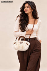Elegant Fur Hand Bag