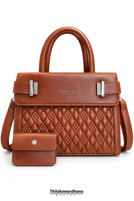 Imported Leather Hand Bag