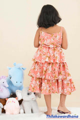 Lily Printed Skater Frock