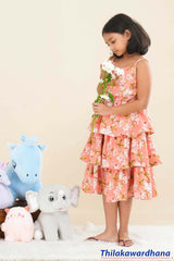 Lily Printed Skater Frock