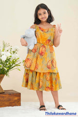 Lily Printed Skater Frock