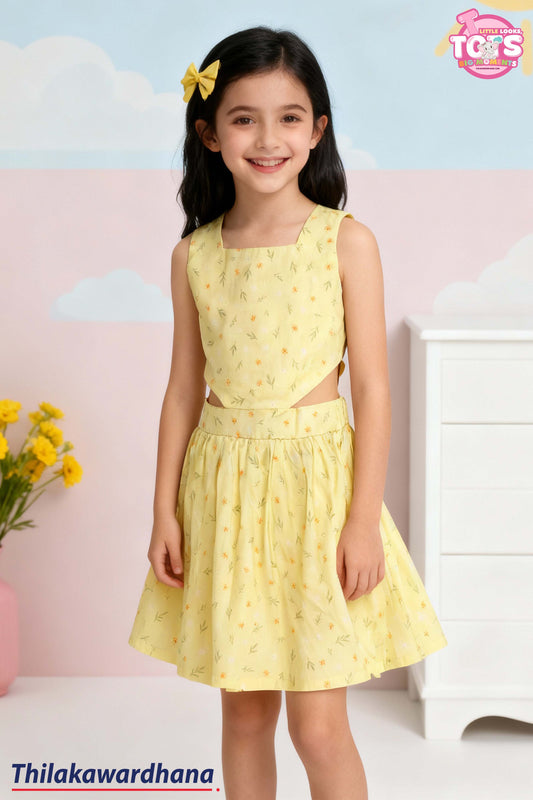 T Tots Cut Out Mini Dress