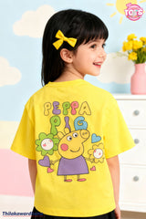 T Tots Back Printed Peppa Pig T Shirt