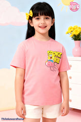 T Tots Printed Sponge Bob T Shirt