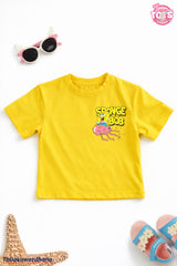 T Tots Printed Sponge Bob T Shirt