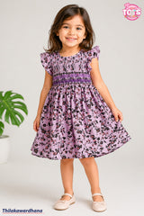 T Tots Floral Smocked Dress