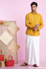 iQ2 Long Sleeve Linen Shirt
