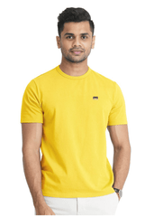 Moose Comfort Fit Crew Neck T Shirt - Golden Kiwi