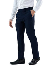 Vantage Ultra Slim Fit Formal Trouser - Navy Blue