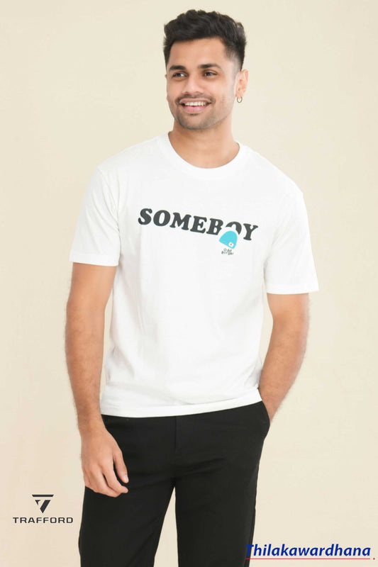 Graphic Printed Crew Neck T Shirt