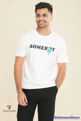 Graphic Printed Crew Neck T Shirt