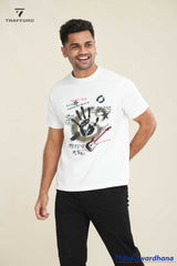 Graphic Printed Crew Neck T Shirt