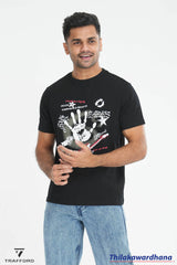 Graphic Printed Crew Neck T Shirt