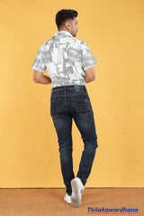 Men's Slim Fit Dark Washed Jean