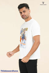 Graphic Printed Crew Neck T Shirt