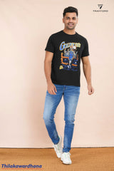 Graphic Printed Crew Neck T Shirt