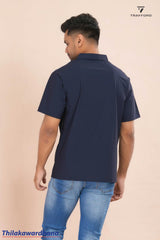 Print Detailed Polo T Shirt
