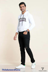 Trafford Athlete Long Sleeve Hoodie T Shirt